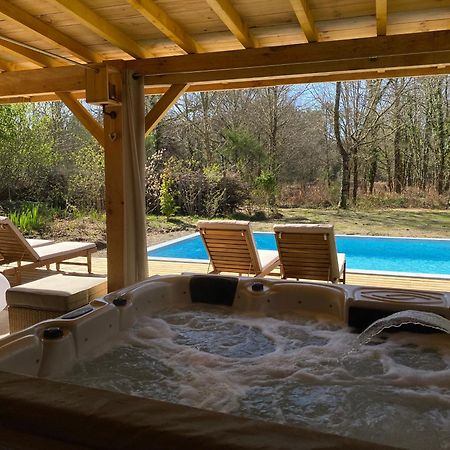 Gites & Spa De Charme " Ploum" Pouydesseaux Exterior foto