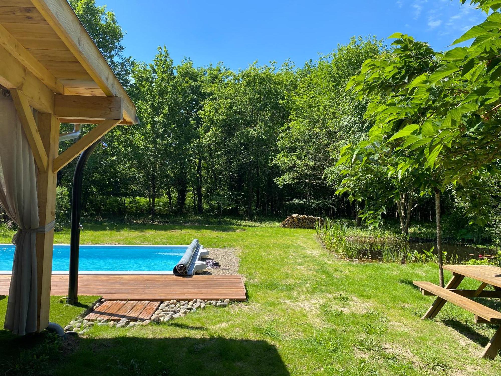 Gites & Spa De Charme " Ploum" Pouydesseaux Exterior foto